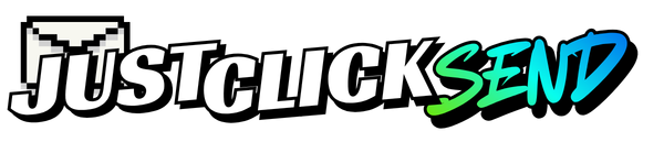 header image - just click send brand image
