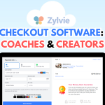 Zylvie shopping cart logo image